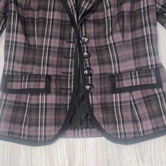 Merona plaid jacket - Picture 2 of 6